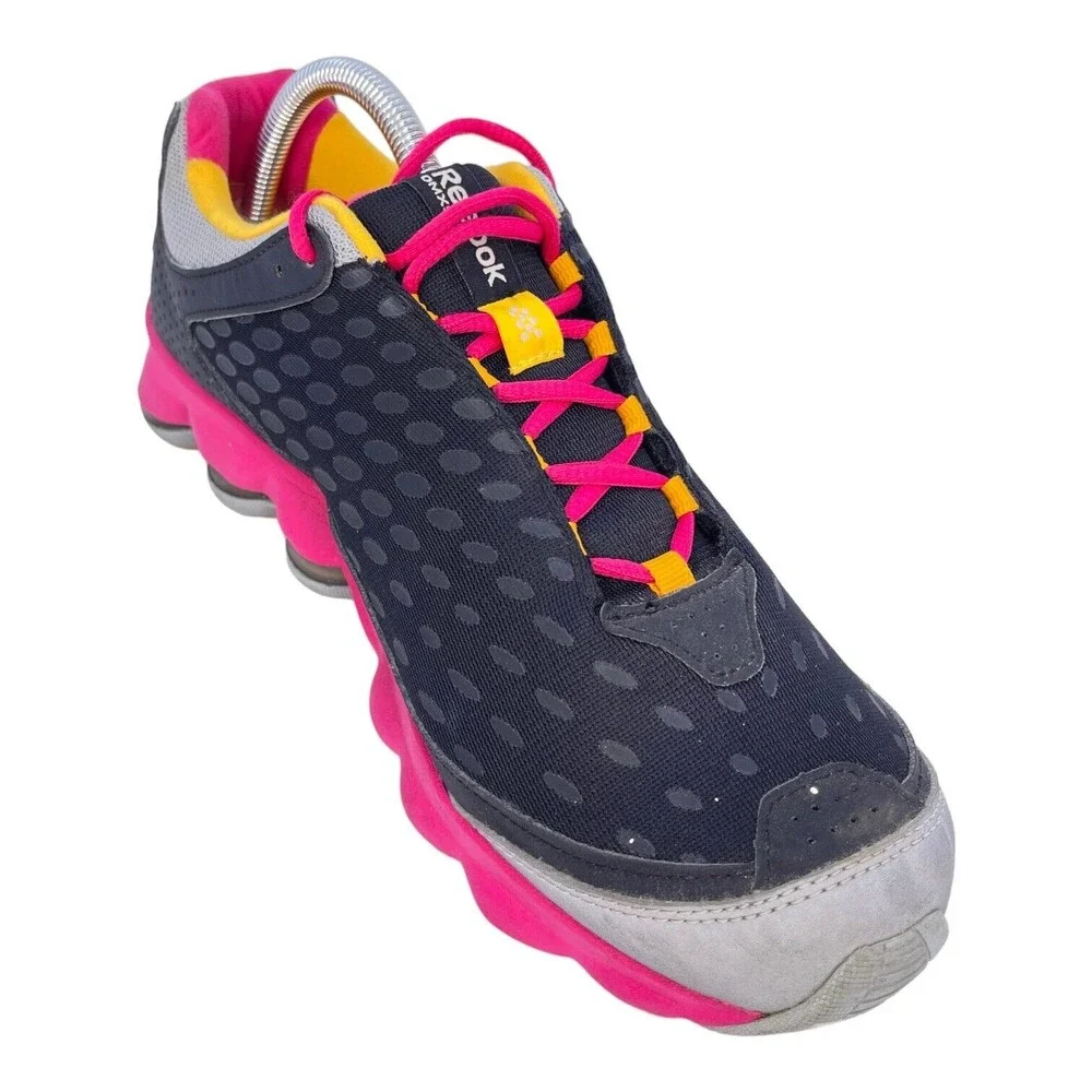 Reebok DMXSky Women’s Bubble Sole Black Pink Size 9.5